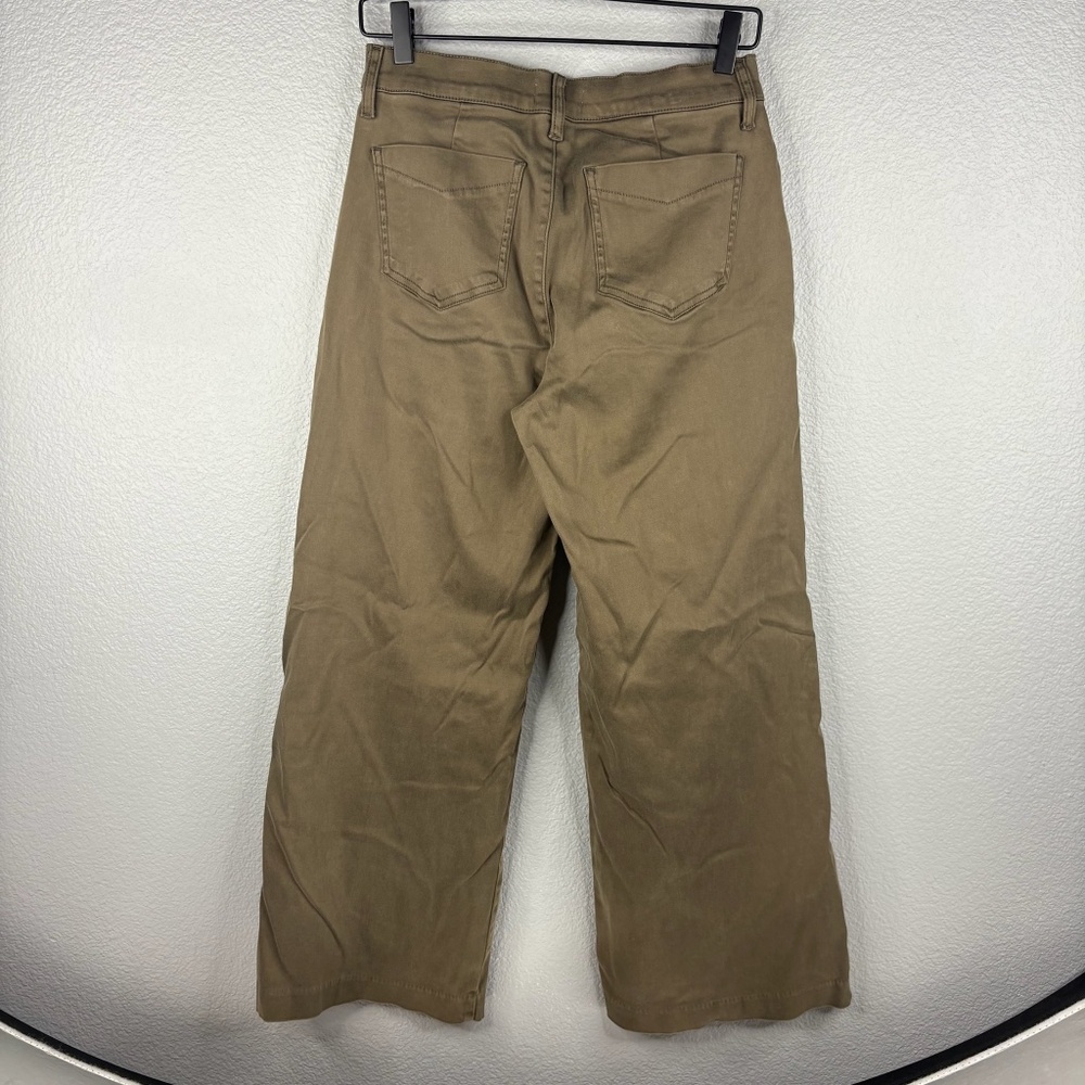 Evereve Brown Wide Leg Soft & Strechy Pants - Picture 5 of 9